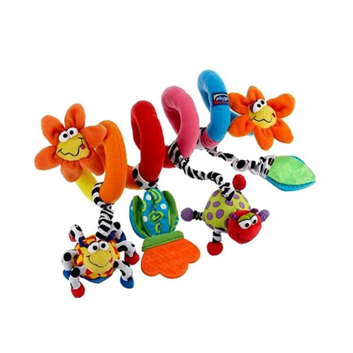 آویز مارپیچ کالسکه و تخت طرح آفتابگردان پلی گرو Playgro